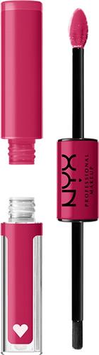 Nyx Professional Makeup Shine Loud High Shine Lip Color - Another Level - Glanzende Vloeibare Lippenstift - Roos