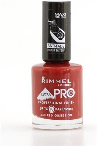 Rimmel Lycra Colour Memory Nagellak - 330 Red Obsession