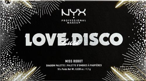 Nyx Professional Makeup - Love Lust Disco Oogschaduw Palette - Miss Robot