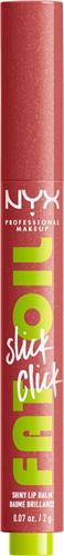 NYX Professional Makeup Fat Oil Slick Click - No Filter Needed - lippenbalsem - roze parel nude - 2g