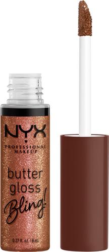 Nyx Professional Makeup Butter Gloss Bling Hustla Niet-plakkende Glanzende Lipgloss - Bruin - 8ML
