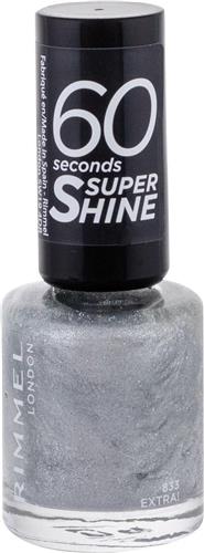 Rimmel London 60 Seconds Nagellak Special Effect Glitter - 33 Zilver