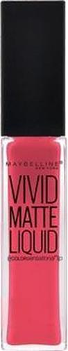 Maybelline Color Sensational Vivid Matte Liquid 20 Coral lippenstift Koraal Mat
