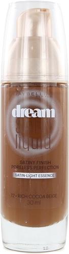 Maybelline Dream Satin Liquid - 72 Rich Cocoa - Foundation