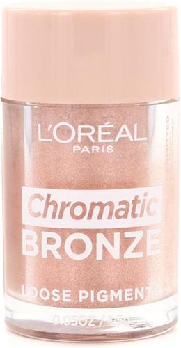 L'Oréal Paris Chromatic Bronze Loose Pigments Poeder - 02 Everything Is Permitted - Bronzen Oogschaduw Losse Pigmenten