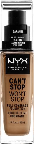 Nyx Professional Makeup Can't Stop Won't Stop Foundation - Caramel - - Volledig Dekkende Foundation - Medium