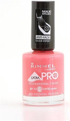 Rimmel London Lycra Colour Memory Nagellak - 313 Cocktail Passion