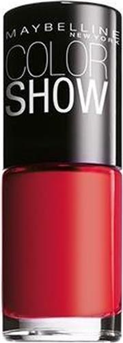 Maybelline Color Show 110 Urban Coral nagellak Rood