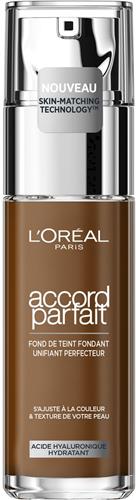LOréal Paris - Accord Parfait Foundation - 9.5D/W - Natuurlijk Dekkende Foundation met Hyaluronzuur en SPF 16 - 30 ml