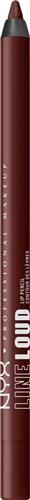 Nyx Professional Makeup Line Loud Lip Pencil - Make a Statement - lippotlood - Pruim - 12g