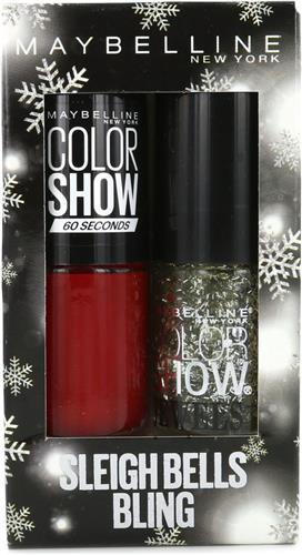 Maybelline Color Show Nagellak - Sleighbells Bling (Cadeauset)