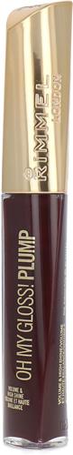 Rimmel Oh My Gloss! Plump Lipgloss - 841 Bittersweet Plum