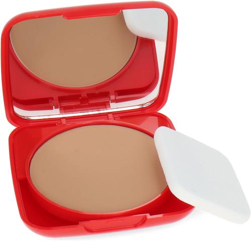 Rimmel Lasting Finish Buildable Coverage Poeder Foundation - 008 Soft Beige