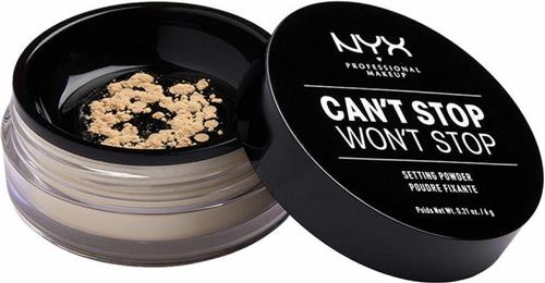 NYX Professional Makeup Can't Stop Won't Stop Setting Powder - Light - Medium CSWSSP02 - Powder - 6 gr