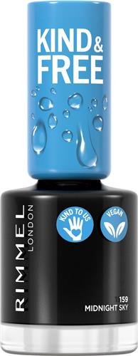 Rimmel London KIND & FREE Vegan Nagellak - 159 Midnight Sky
