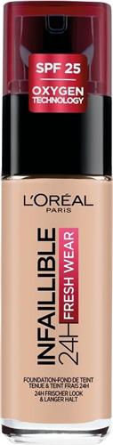 LOréal Paris Infaillible 32H Fresh Wear Foundation - 110 Rose Vanilla - Langhoudende Foundation met SPF