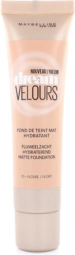 Maybelline Dream Velours Matte Foundation - 10 Ivory