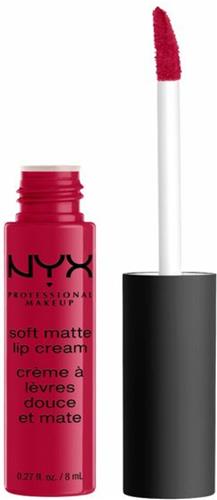 Nyx Professional Makeup Soft Matte Lip Cream - Monte Carlo - Matte lippenstift, lippenbalsemtextuur - Rood