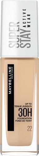 Maybelline New York - SuperStay 30H Active Wear Foundation - 22 Light Bisque - Foundation - 30ml