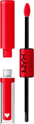 Nyx Professional Makeup Shine Loud High Shine Lip Color - Rebel In Red - Glanzende Vloeibare Lippenstift - Rood