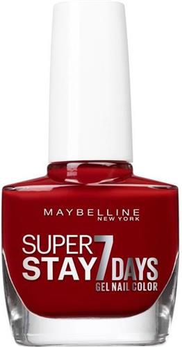 Maybelline New York - SuperStay 7 Days Nagellak - 06 Deep Red - Rood - Parelmoer Nagellak