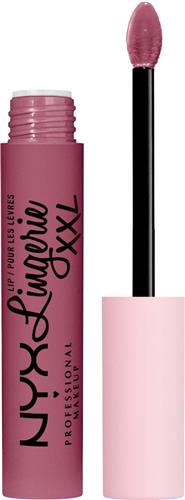 Nyx Professional Makeup Lip Lingerie XXL - Unlaced - Matte, niet-overdraagbare lippenstift - Pruimpaars