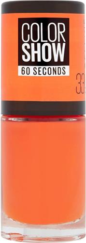 Maybelline Color Show Nagellak #33 Lux Lobster oranje