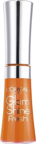 LOréal Paris Glam Shine Fresh - 187 Aqua Mandarin - Lipgloss