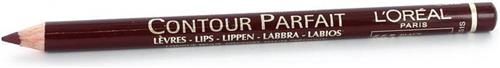 L'Oréal Contour Parfait Lipliner - 665 Black Red