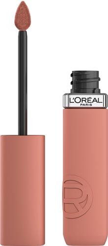 L'Oréal Paris Infaillible Matte Resistance lippenstift Nude  Langhoudende Vloeibare Lipstick met een matte finish Verrijkt met Hyaluronzuur  Vegan  601 Worth It  5ml
