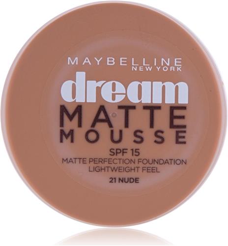 Maybelline Dream Matte Mousse Foundation - 21 Nude