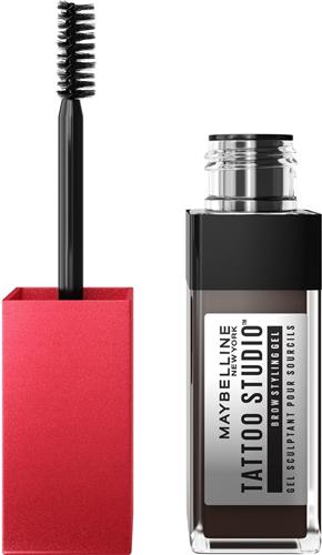 Maybelline Tattoo Brow Styling Gel 262 Black Brown - 6 ml - wenkbrauwgel