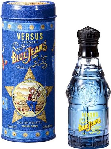 Versace Blue Jeans 75ml Eau de Toilette - Herenparfum