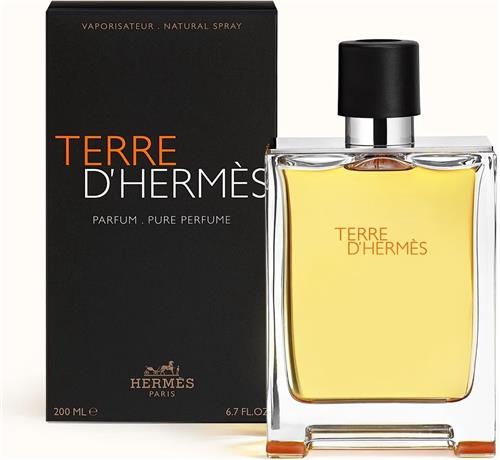 Hermès Terre d'Hermès - 200 ml - parfum spray - pure parfum voor heren