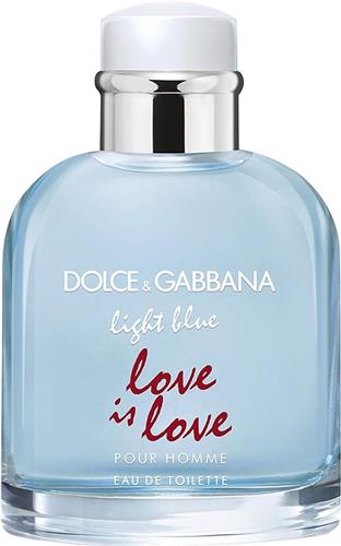 Dolce & Gabbana Light Blue pour Homme Love Is Love - 125 ml - eau de toilette spray - herenparfum