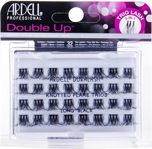 Ardell- Double Up Set Of 32 Eyelash Clusters Long Black