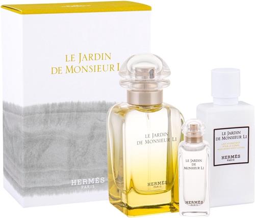 Hermes - Le Jardin de Monsieur Li EDT 50 ml, telové mléko 40 ml a miniaturka EDT 7,5 ml - Eau De Toilette - 50ML
