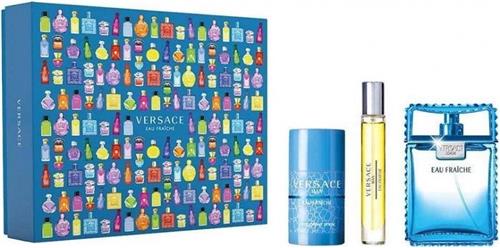 versace man eau fraiche 100ml Eau de Toilet + deostick + 10ml Eau de Toilet set