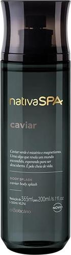 O Boticario NativaSpa Bodysplash / Mist Caviar 200 ml