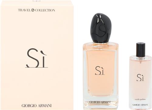 Giorgio Armani Sì Geschenkset - Eau de Parfum + Eau de Toilette