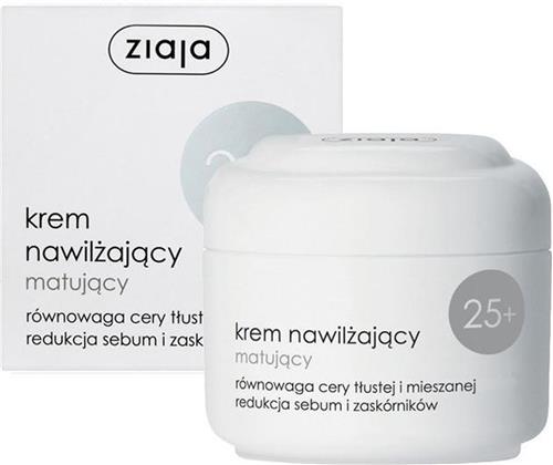 Ziaja - Face Cream 25+ Moisturizing Mattifying Oily And Mixed Skin 50Ml