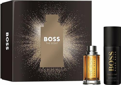 Hugo Boss The Scent Giftset - 50 ml eau de toilette spray + 150 ml deospray - cadeauset voor heren