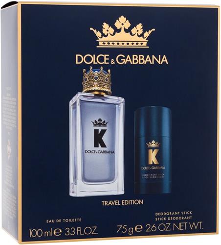 Set Dolce & Gabbana K Eau De Toilette 100 Ml + Deo