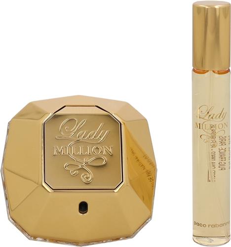 Paco Rabanne Lady Million Set 80ml eau de parfum spray + 20ml edp