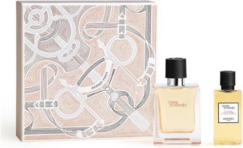 Hermès Terre d'Hermès Giftset - 100 ml eau de toilette spray + 80 ml showergel - cadeauset voor heren
