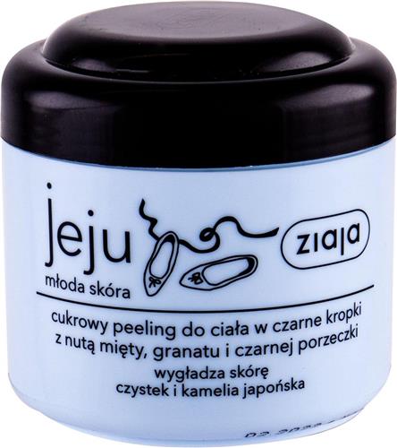 Ziaja - Jeju Sugar Body Scrub In Black Dots 200Ml